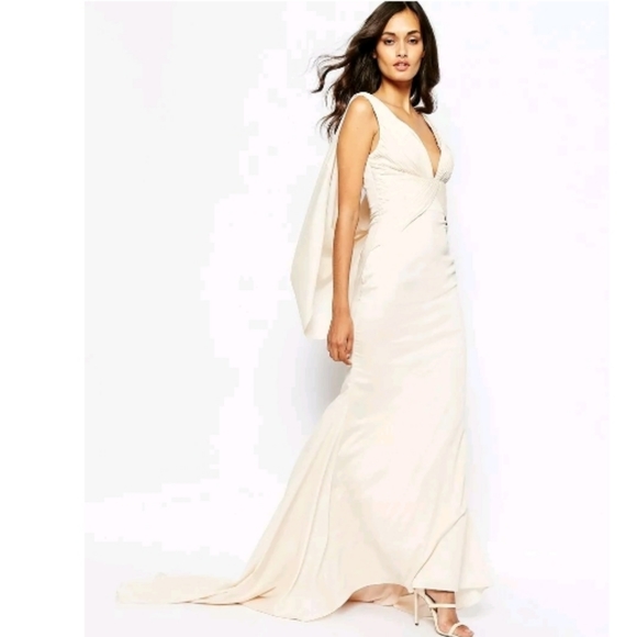 Fame and Partners Eternity Maxi Dress With Low Cow - Picture 2 of 11